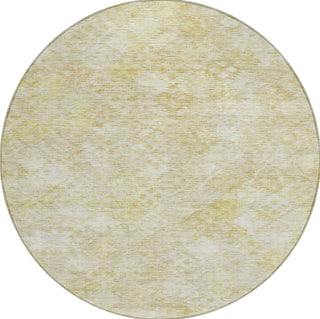 Piper Looms Chantille Global ACN1109 Wheat Machine Washable Area Rug Round Main Image