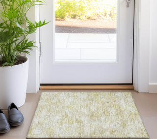 Piper Looms Chantille Global ACN1109 Wheat Machine Washable Area Rug Scatter Lifestyle Image Feature