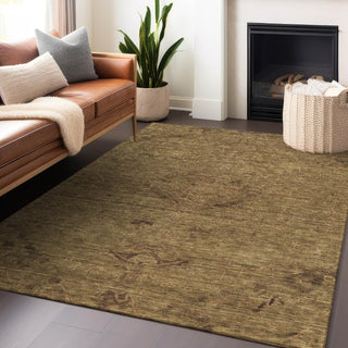 Piper Looms Chantille Global ACN1111 Brown Machine Washable Area Rug Lifestyle Image Feature