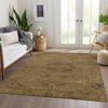 Piper Looms Chantille Global ACN1111 Brown Machine Washable Area Rug Lifestyle Image Feature