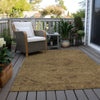 Piper Looms Chantille Global ACN1111 Brown Machine Washable Area Rug Outdoor Lifestyle Image Feature