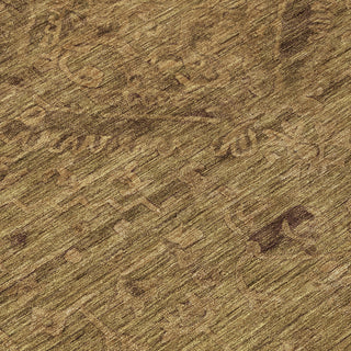 Piper Looms Chantille Global ACN1111 Brown Machine Washable Area Rug Swatch Image