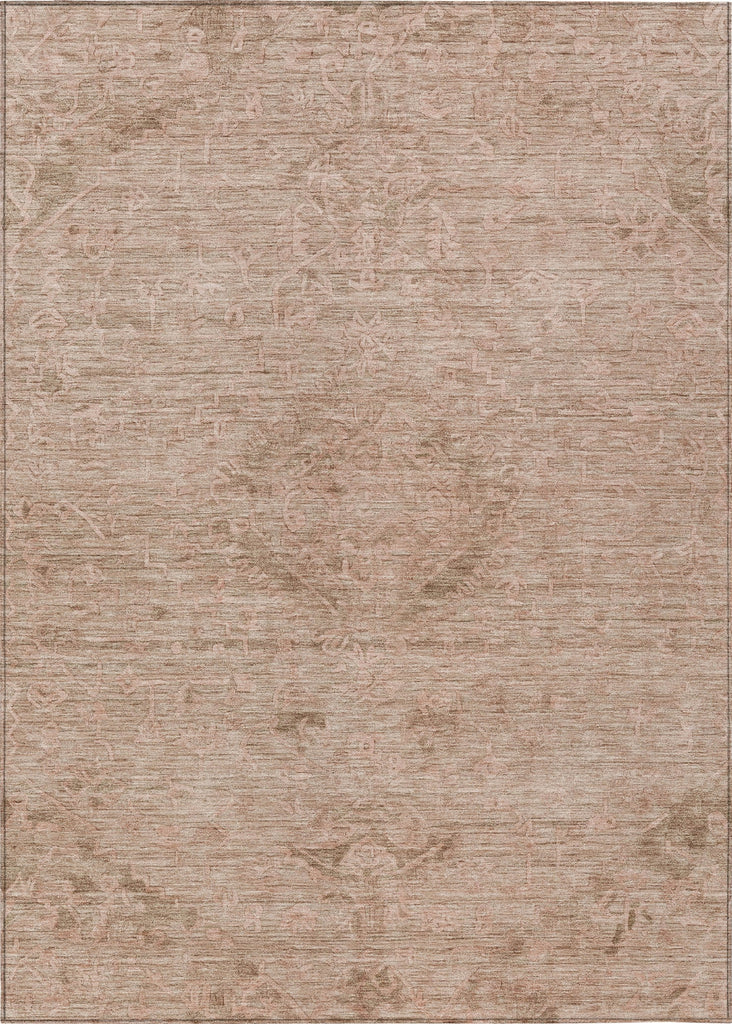 Piper Looms Chantille Global ACN1111 Coral Machine Washable Area Rug main image