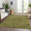 Piper Looms Chantille Global ACN1111 Olive Machine Washable Area Rug Lifestyle Image Feature