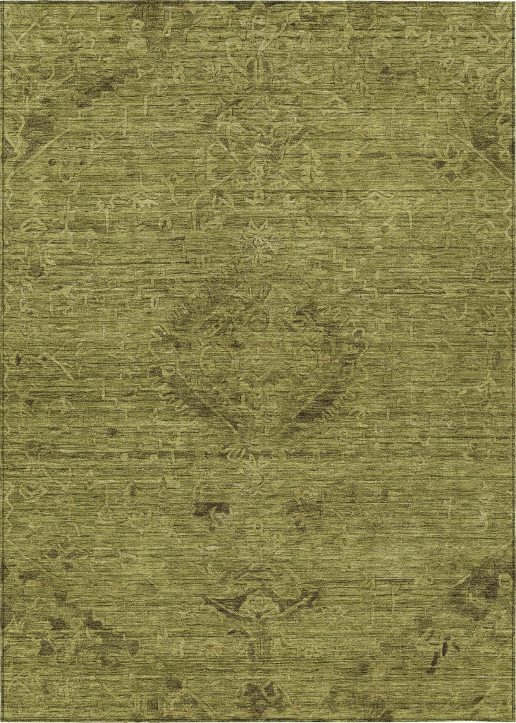 Piper Looms Chantille Global ACN1111 Olive Machine Washable Area Rug main image