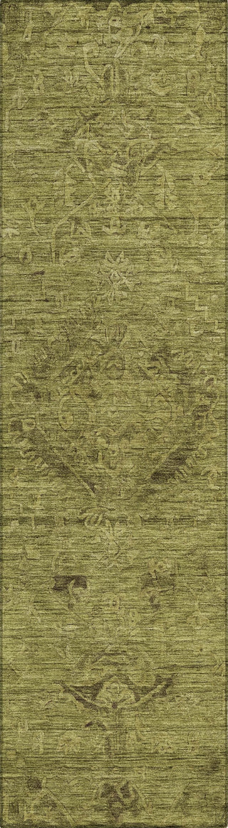 Piper Looms Chantille Global ACN1111 Olive Machine Washable Area Rug Runner Main Image