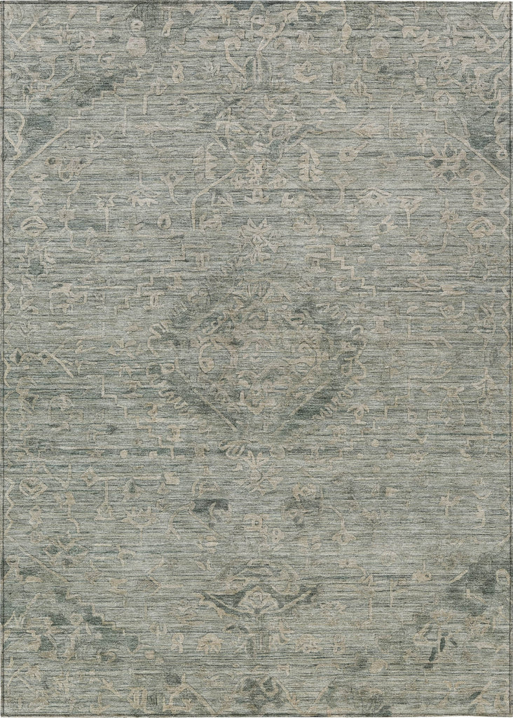 Piper Looms Chantille Global ACN1111 Sage Machine Washable Area Rug main image