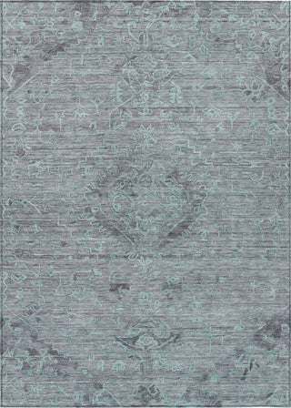 Piper Looms Chantille Global ACN1111 Teal Machine Washable Area Rug main image