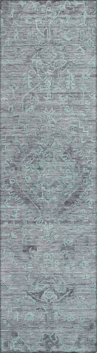 Piper Looms Chantille Global ACN1111 Teal Machine Washable Area Rug Runner Main Image