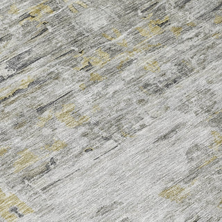 Piper Looms Chantille Modern ACN1112 Gray Machine Washable Area Rug Swatch Image
