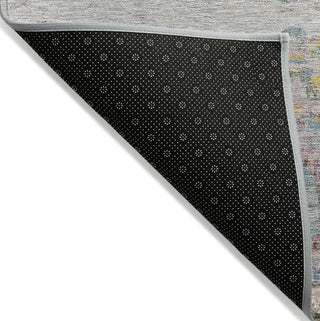 Piper Looms Chantille Modern ACN1112 Linen Machine Washable Area Rug Backing Image