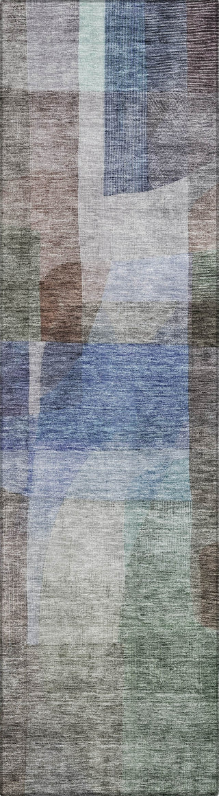 Piper Looms Chantille Modern ACN1113 Brown Machine Washable Area Rug Runner Main Image