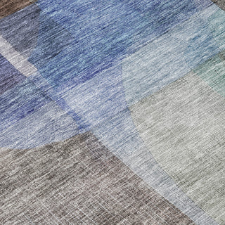 Piper Looms Chantille Modern ACN1113 Brown Machine Washable Area Rug Swatch Image
