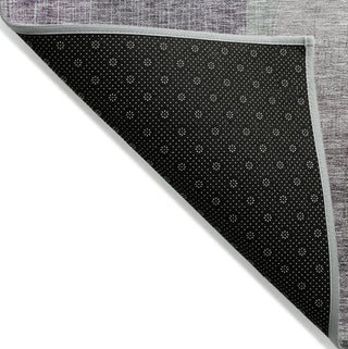 Piper Looms Chantille Modern ACN1113 Purple Machine Washable Area Rug Backing Image