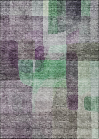 Piper Looms Chantille Modern ACN1113 Purple Machine Washable Area Rug main image