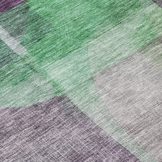 Piper Looms Chantille Modern ACN1113 Purple Machine Washable Area Rug Swatch Image