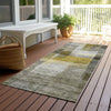 Piper Looms Chantille Modern ACN1113 Taupe Machine Washable Area Rug Runner Outdoor Lifestyle Image Feature