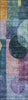 Piper Looms Chantille Geometric ACN1114 Blue Machine Washable Area Rug Runner Main Image
