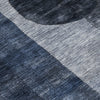 Piper Looms Chantille Geometric ACN1114 Navy Machine Washable Area Rug Swatch Image