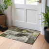 Piper Looms Chantille Geometric ACN1114 Taupe Machine Washable Area Rug Scatter Lifestyle Image Feature