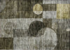 Piper Looms Chantille Geometric ACN1114 Taupe Machine Washable Area Rug Scatter Main Image
