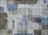 Piper Looms Chantille Modern ACN1116 Blue Machine Washable Area Rug Scatter Main Image