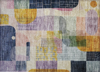 Piper Looms Chantille Modern ACN1116 Plum Machine Washable Area Rug Scatter Main Image