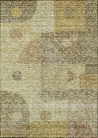 Piper Looms Chantille Geometric ACN1117 Beige Machine Washable Area Rug main image