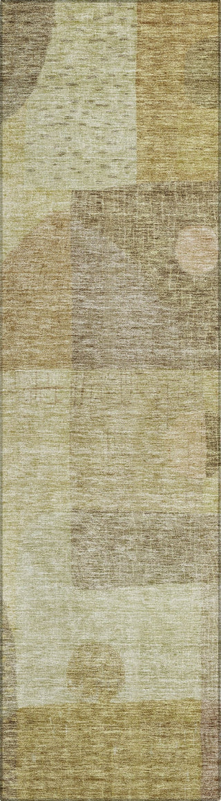 Piper Looms Chantille Geometric ACN1117 Beige Machine Washable Area Rug Runner Main Image