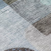 Piper Looms Chantille Geometric ACN1117 Blue Machine Washable Area Rug Swatch Image