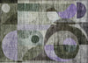 Piper Looms Chantille Geometric ACN1117 Olive Machine Washable Area Rug Scatter Main Image