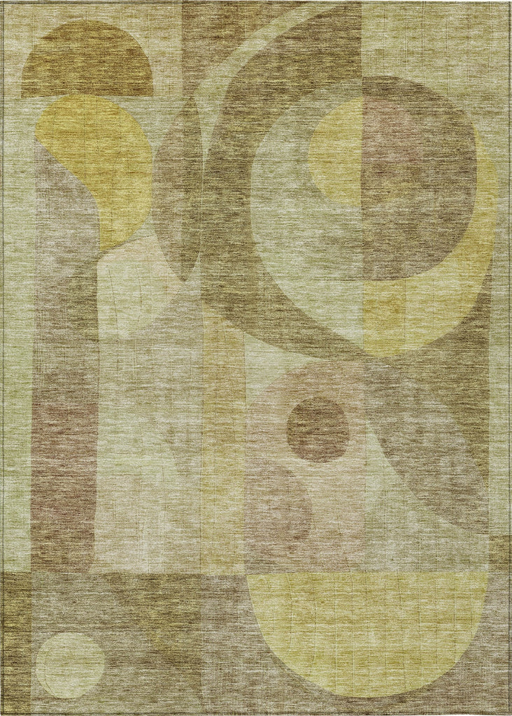 Piper Looms Chantille Modern ACN1118 Wheat Machine Washable Area Rug main image
