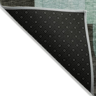 Piper Looms Chantille Contemporary ACN1122 Brown Machine Washable Area Rug Backing Image