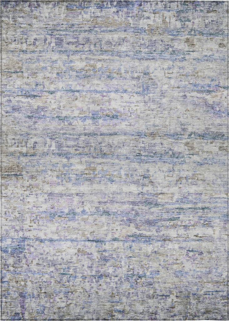 Piper Looms Chantille Stripes ACN1127 Blue Machine Washable Area Rug main image
