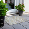 Piper Looms Chantille Stripes ACN1127 Copper Machine Washable Area Rug Scatter Outdoor Lifestyle Image Feature