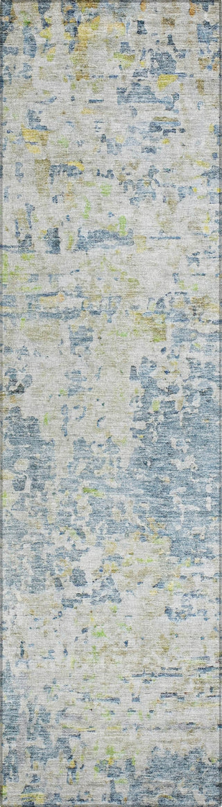 Piper Looms Chantille Modern ACN1128 Blue Machine Washable Area Rug Runner Main Image