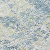 Piper Looms Chantille Modern ACN1128 Blue Machine Washable Area Rug Swatch Image