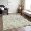 Piper Looms Chantille Modern ACN1128 Sage Machine Washable Area Rug Lifestyle Image Feature