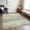 Piper Looms Chantille Modern ACN1129 Aloe Machine Washable Area Rug Lifestyle Image Feature