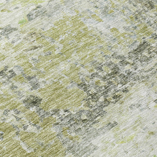 Piper Looms Chantille Modern ACN1129 Aloe Machine Washable Area Rug Swatch Image