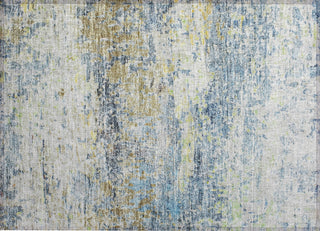 Piper Looms Chantille Modern ACN1129 Blue Machine Washable Area Rug Scatter Main Image