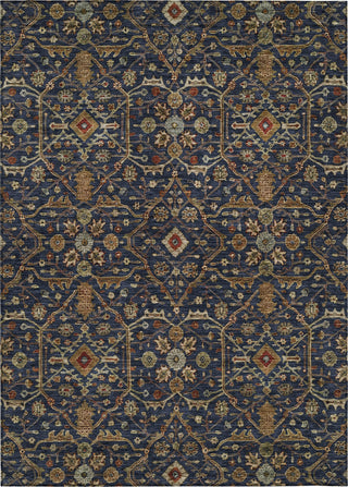 Piper Looms Chantille Global ACN1130 Navy Machine Washable Area Rug main image