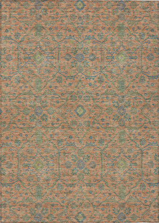 Piper Looms Chantille Global ACN1131 Coral Machine Washable Area Rug main image