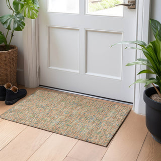 Piper Looms Chantille Global ACN1131 Coral Machine Washable Area Rug Scatter Lifestyle Image Feature