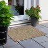 Piper Looms Chantille Global ACN1131 Coral Machine Washable Area Rug Scatter Outdoor Lifestyle Image Feature