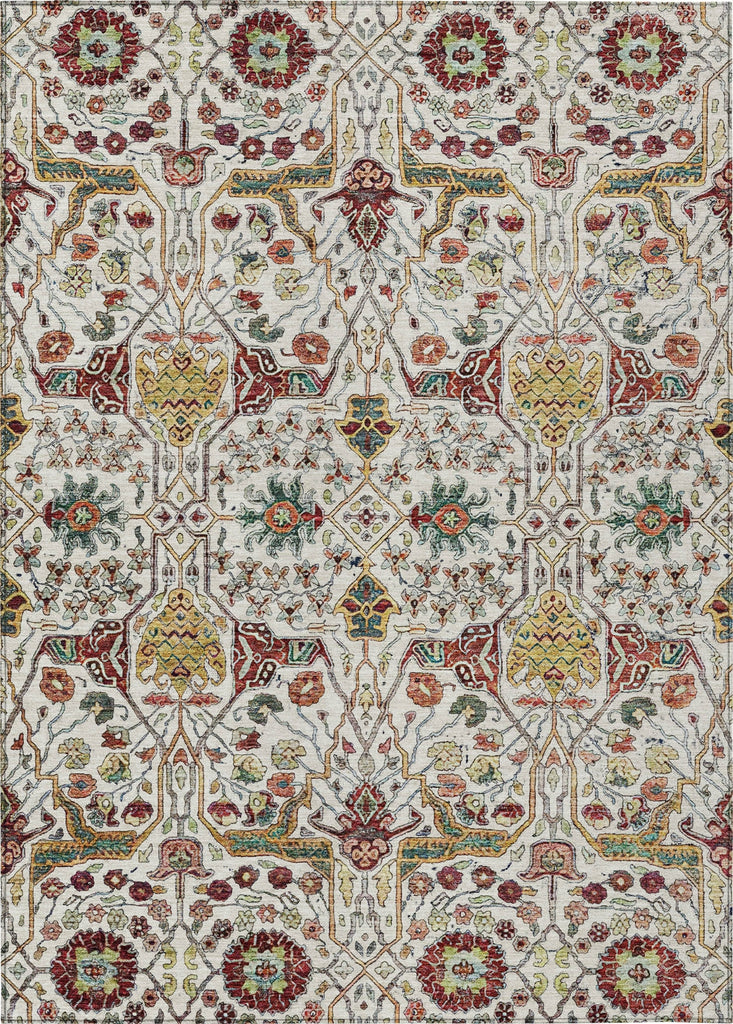 Piper Looms Chantille Global ACN1132 Ivory Machine Washable Area Rug main image