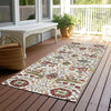 Piper Looms Chantille Global ACN1132 Ivory Machine Washable Area Rug Runner Outdoor Lifestyle Image Feature