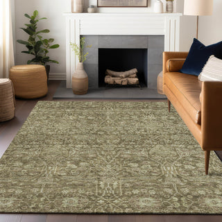 Piper Looms Chantille Global ACN1133 Brown Machine Washable Area Rug Lifestyle Image Feature