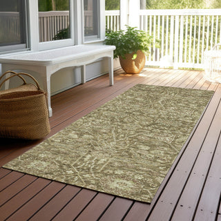 Piper Looms Chantille Global ACN1133 Brown Machine Washable Area Rug Runner Outdoor Lifestyle Image Feature