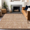 Piper Looms Chantille Global ACN1133 Coral Machine Washable Area Rug Lifestyle Image Feature